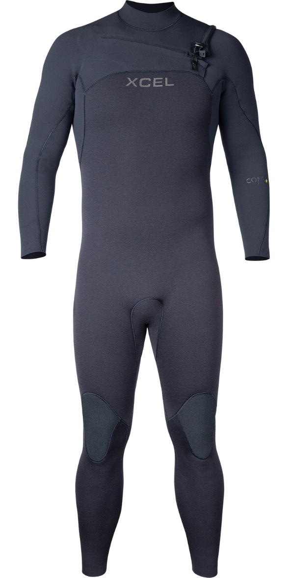 2026 Xcel Mens Infiniti 5/4mm Chest Zip Wetsuit MN54Z2L4 - Black